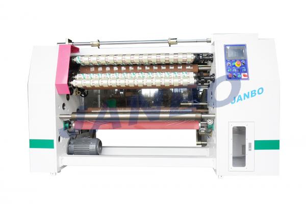 Independent drive sealing tape slitting machine