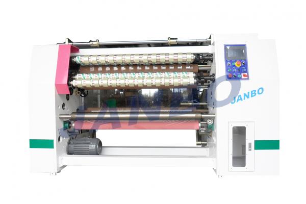 Four axis exchange slitting machine