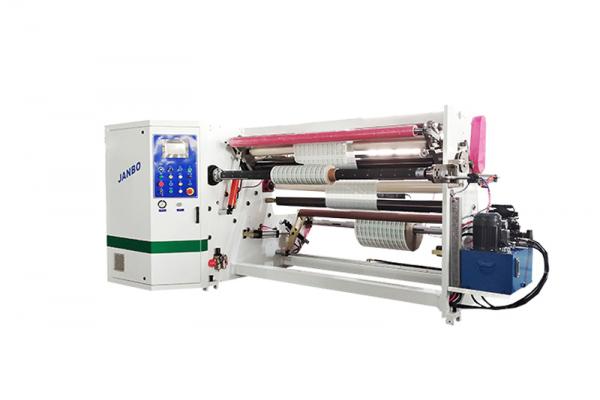 Tape single spindle rewinding machine